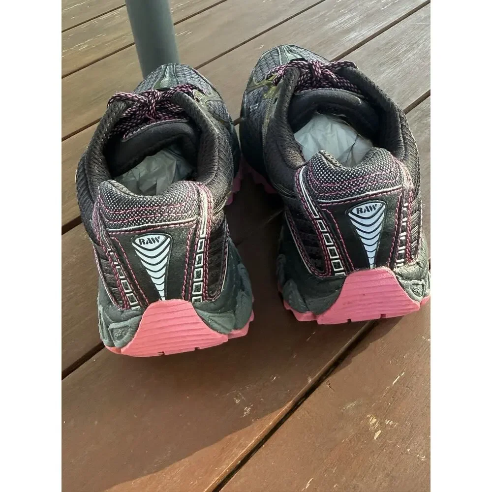Saucony Run Anywhere Women’s Running Shoes Size 7 Black Fuchsia Athletic - Picture 12 of 15